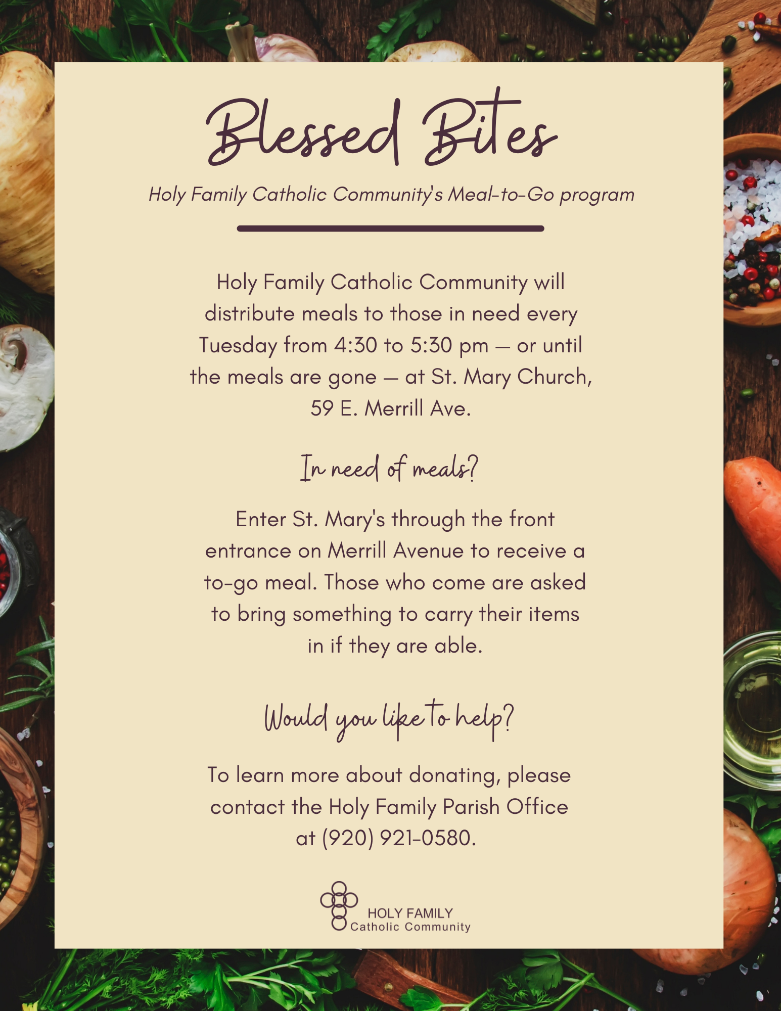 Copy of Blessed Bites Facebook posts